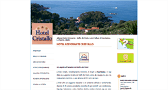 Desktop Screenshot of albergo-cristallo.it